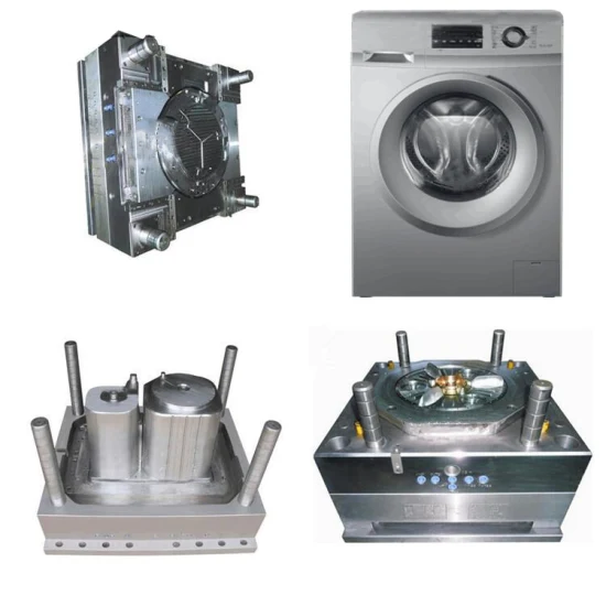 Molde de injeção de base de molde de plástico para máquina de lavar com eficiência energética secundária/terciária personalizada